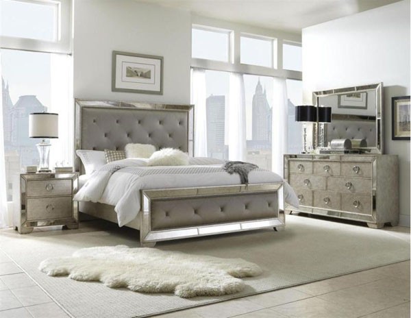 silver bedroom furniture sets photo - 3 AHTGNNE