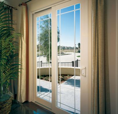 sliding patio doors milgard® vinyl door frame colors RWSEFGZ