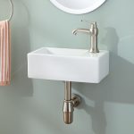 small bathroom sink muhlen wall-mount sink. sinks for small bathroomssmall ... WKIEDYV