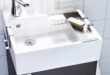 small bathroom sink sommar 2016 kuddfodral, vit, blå rand. tiny bathroomssmall space bathroomsmall  sinkcompact ... DKQDJOM