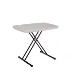 small folding table personal folding table in almond WDMAVRR