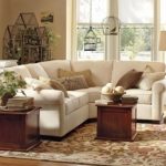small sectional sofa buchanan curved 3-piece small sectional with wedge #potterybarn QMJIWTN