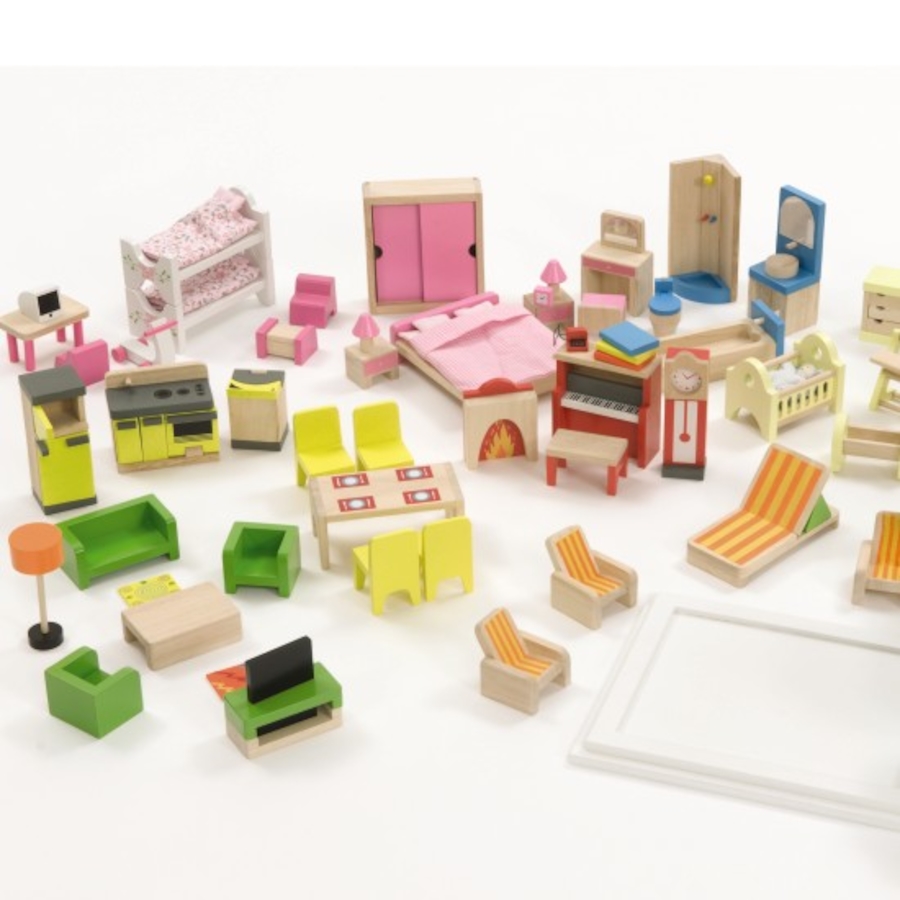 small world dolls house furniture set 40pcs large tts school resources  online ZXQZSXC