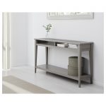 sofa table liatorp console table - white/glass - ikea FYBFBOO