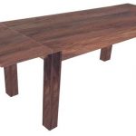 solid wood extendable dining table, walnut modern-dining-tables VOECMVT