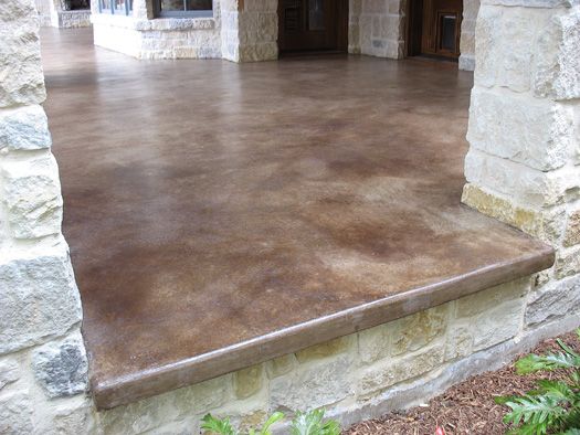 stained concrete patio take a look at this patio concrete stain - solcrete.com BFKYNGR