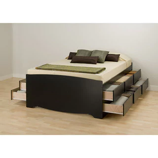 storage beds black-tall-queen-12-drawer-captains-platform-storage-bed-p11763481.jpg DNGSMXE