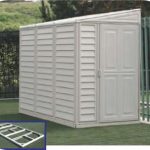 storage sheds sidemate 4x8 vinyl shed w/ floor kit LUTCLSO