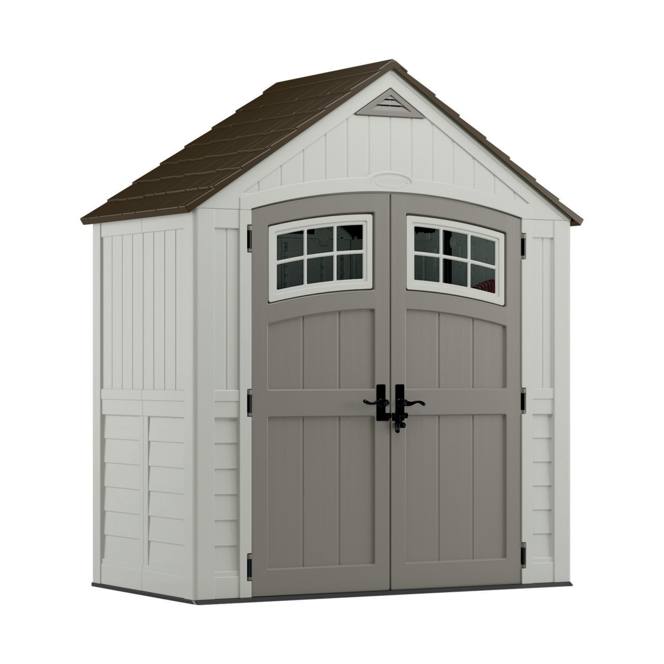 storage sheds suncast 7ft x 4ft cascade resin storage shed (bms7400) - ace hardware NRGLZKA