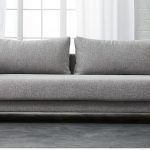 tandom microgrid grey sleeper sofa ... YFPSPBU
