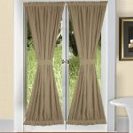 taupe french door curtains OIJYCIG