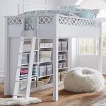 teen furniture make bed mostly like this! but change which side the bookshelf is on.. EKGQMKX