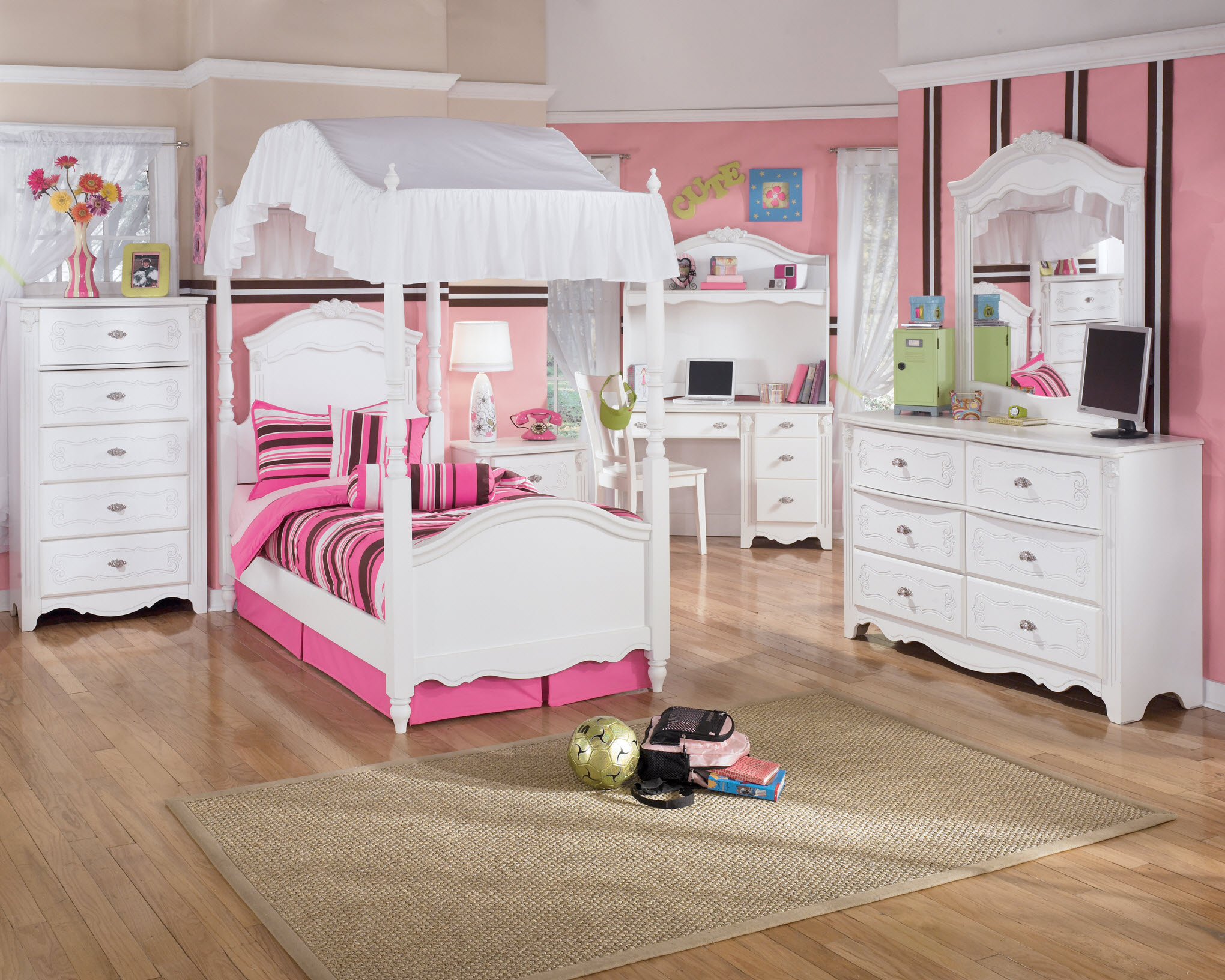 toddler bedroom sets ... breathtaking ashley furniture girl beds kids bedroom sets under 500  white NDXMRMA