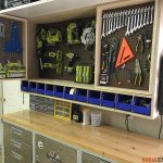 tool storage diy-pegboard-tool-storage-wall-unit-rogue-engineer- LVVYRIW