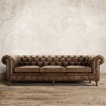 tufted leather sofa wessex 109 PQRYIDF
