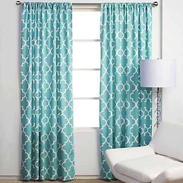 turquoise curtains  PBVSZEA