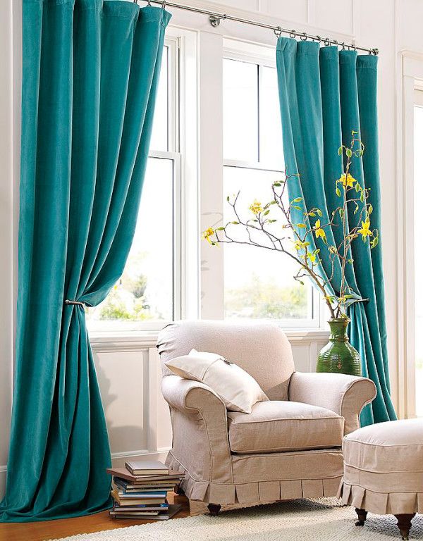 turquoise curtains turquoise window curtains in home decor SHLROXM