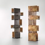 unique modern bookcases cantilever decastelli CUHAXPM