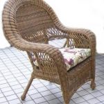 using outdoor wicker chairs LILVJTG