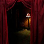 velvet drapes velvet curtain by court_master on flickr - lamp, chair, theatre, huntington FSACHDO