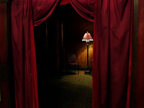 velvet drapes velvet curtain by court_master on flickr - lamp, chair, theatre, huntington FSACHDO