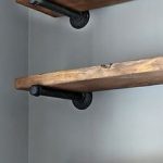 wall mounted shelves how to create rustic farmhouse decor at your home? RBFWBQQ