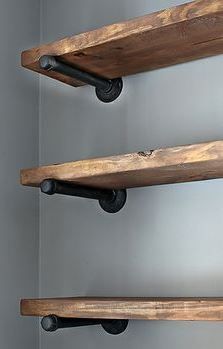 wall mounted shelves how to create rustic farmhouse decor at your home? RBFWBQQ