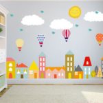 wall stickers for kids city wall decals, nursery wall decal, wall decals nursery, baby wall decal, VEPNNGC