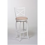 white bar stools ellendale white swivel counter stool BHWMQCY