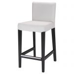 white bar stools henriksdal bar stool with backrest frame, brown-black tested for: 220 lb  width UZUGVLN