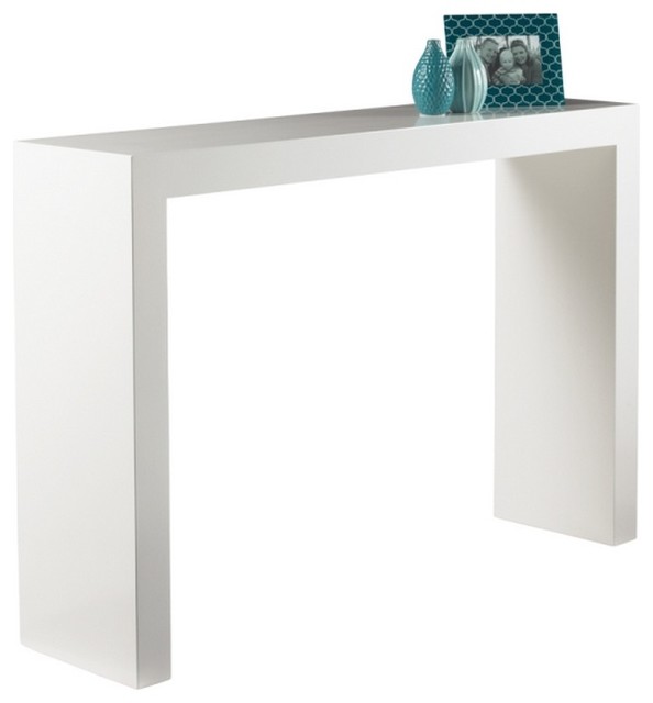white console table clean look console table modern-console-tables GJZYRZK