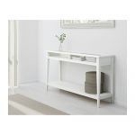 white console table liatorp console table - white/glass - ikea FWYCAPZ