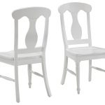 white dining chairs brushed white dining chair pair traditional-dining-chairs VEYRBSL