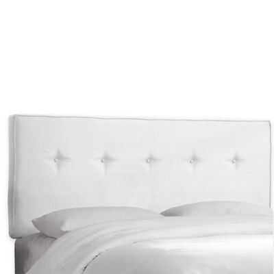 white headboard skyline furniture ashland queen headboard in premier white UBYOIWD