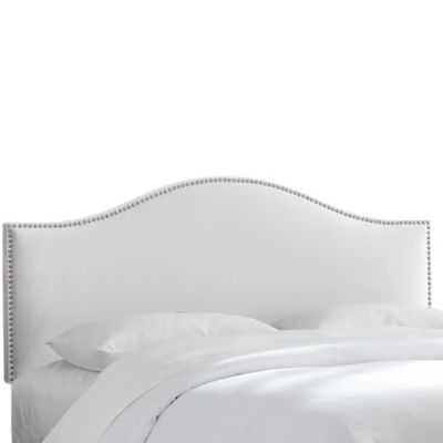 white headboard skyline furniture hinsdale queen headboard in premier white BVYZOGT