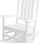 white rocking chair polywood r100wh presidential rocker, white AGDVAOH