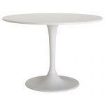 white table docksta table - ikea DTSERRK