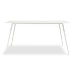 white table pulp small white dining table WXOCLOX