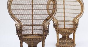 wicker chairs city furniture | 2 rattan peacock chair 1970s #wicker #old #peacockchairs ESVKMYQ