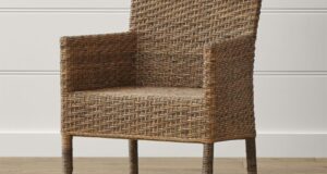 wicker dining chairs tigris dining arm chair | crate and barrel HUFOOGT
