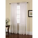 window panels jaclyn smith crushed voile curtain white: get classic at sears u0026 kmart WCYUEXH
