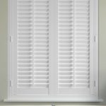 window shutters image for plantation shutters, classic full height - chalk white ... VZDKCWC