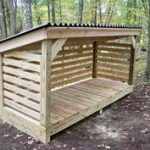 wood shed, how to make the floor ANWCUUI