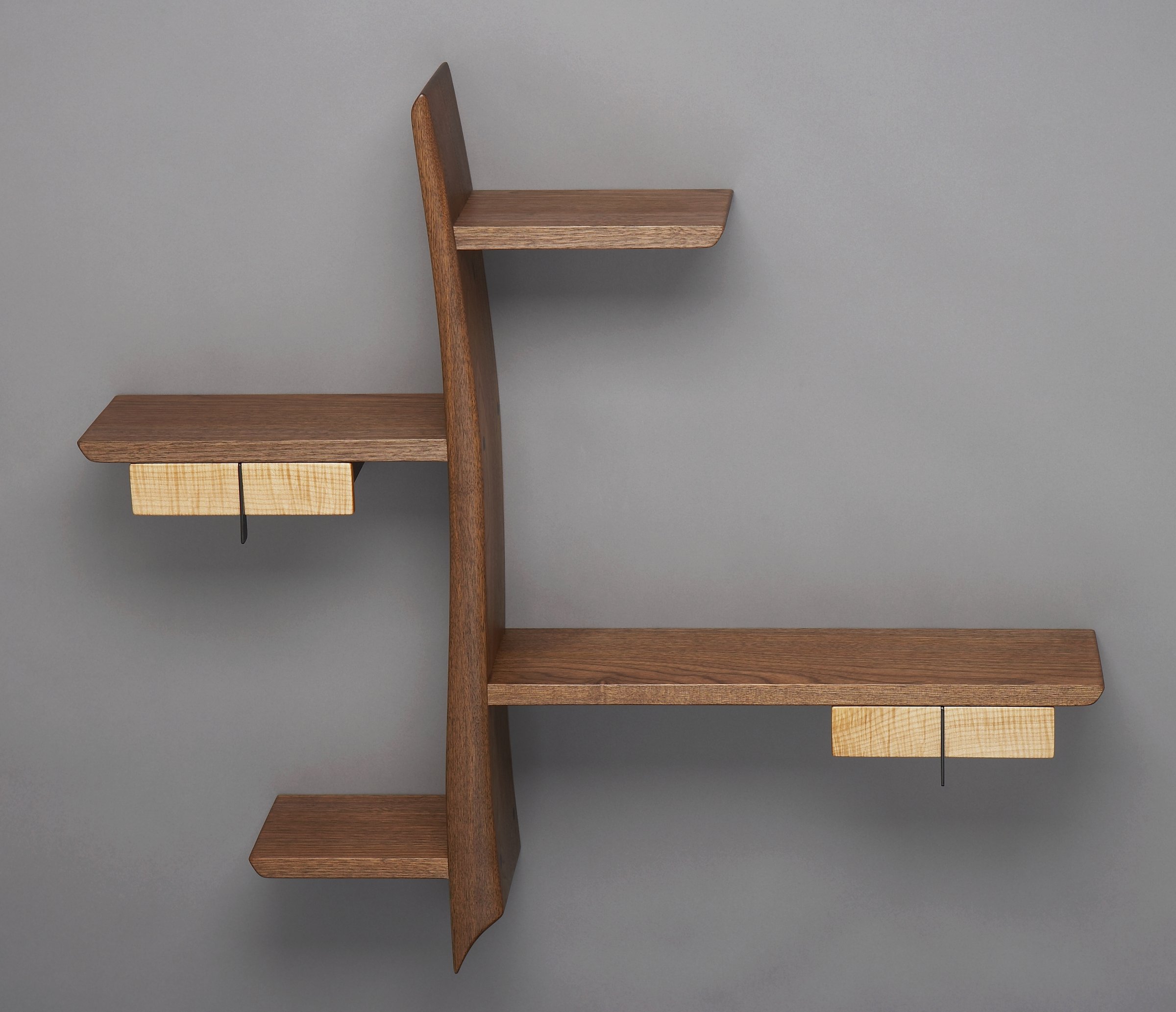 wood shelves kanji by brian hubel (wood shelf) | artful home ILEGYQX