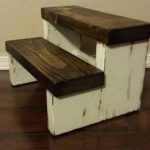 Wooden step stool rustic stepstool wood stool farmhouse style step by owassodesign, $34 WAFUEPH