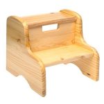 Wooden step stool wood step stool - solid pine RRYYNYN