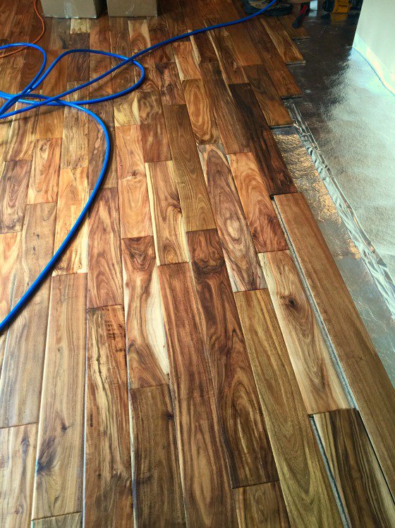 ... our kitchen makeover: new hardwood floors - a family feast YTHDPMY