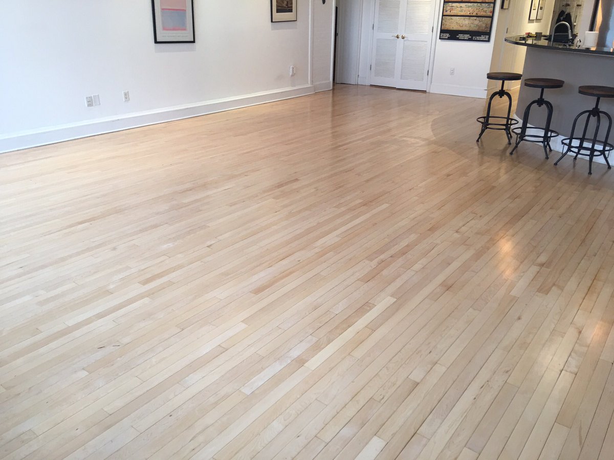 1929 maple floors finished with pro image satin | general finishes design SEFNGIE