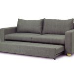 3 seater sofa beds sofa sleeper chicago chicago black fabric 3 seater sofa bed with wood legs, EXLAYYB