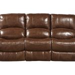 abruzzo brown leather reclining sofa VNWFXCB